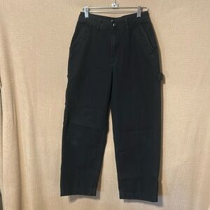 Vans kids pants size 25. Ground work pants color black